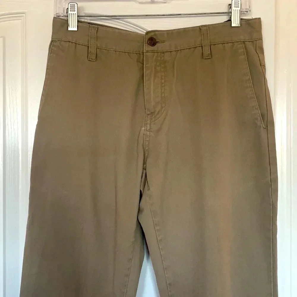 Mens VOLCOM CHINOS size 30 in beige excellent condition